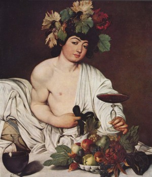 Self portrait Caravaggio